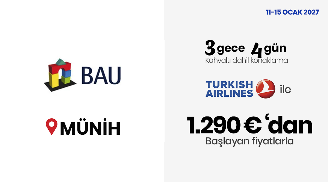BAU Munich Fuar Turu